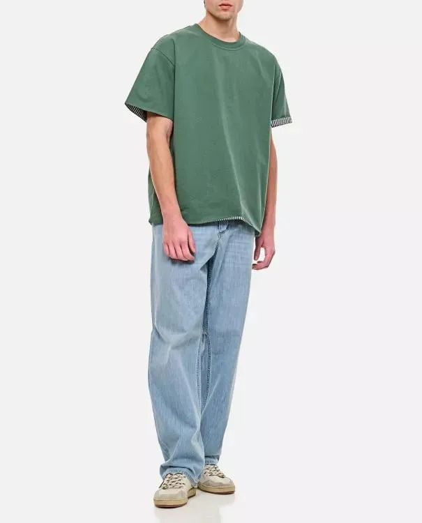   Bottega Veneta  Double Layer T-Shirt Green