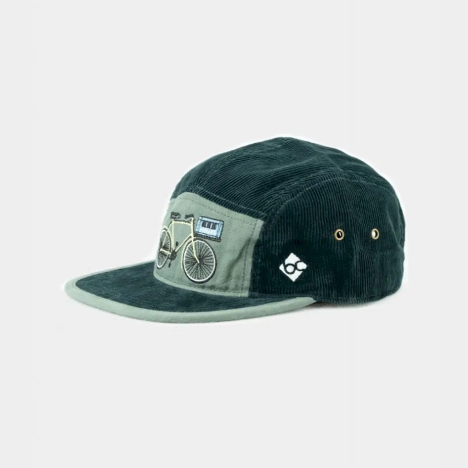 Cap Kord "Expresslieferdienst" - dunkelgrün (5-Panel)