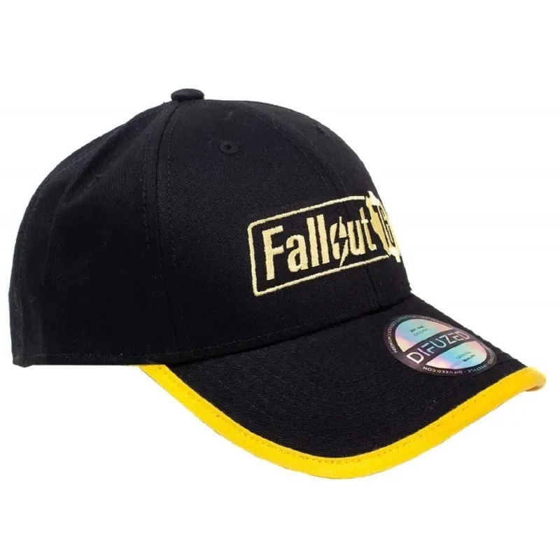 Fallout Vault 76 Cap - Bethesda Difuzed Baseball Kappe für Fans