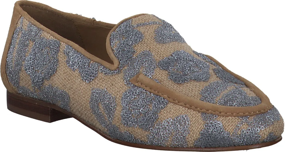 FLORESA Damen-Slipper 103387000000 (Beige/Bunt)
