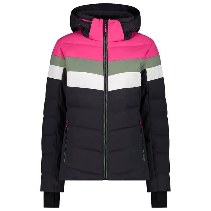 Funktionsjacke CMP ---Woman Jacket Zip Hood Antracite