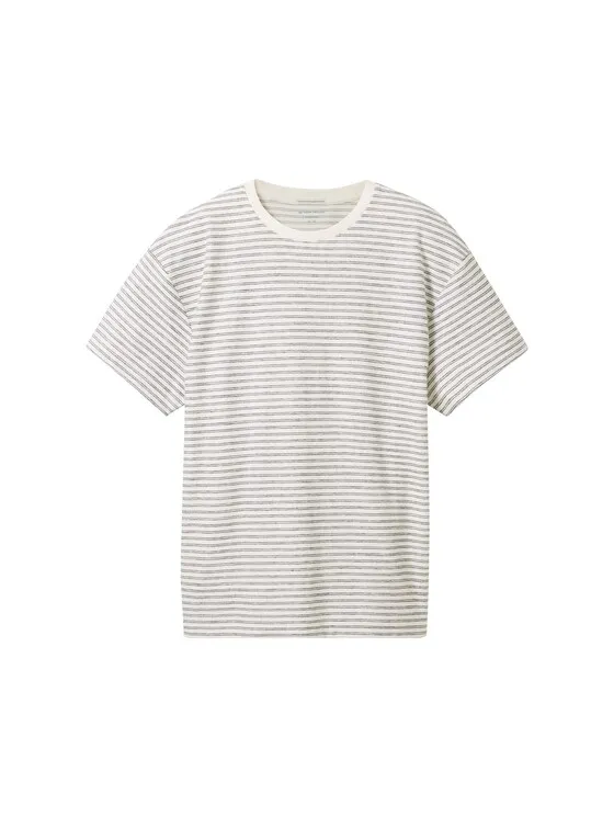 Gestreiftes Oversized T-Shirt
