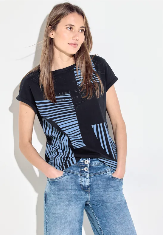 Gestreiftes T-Shirt