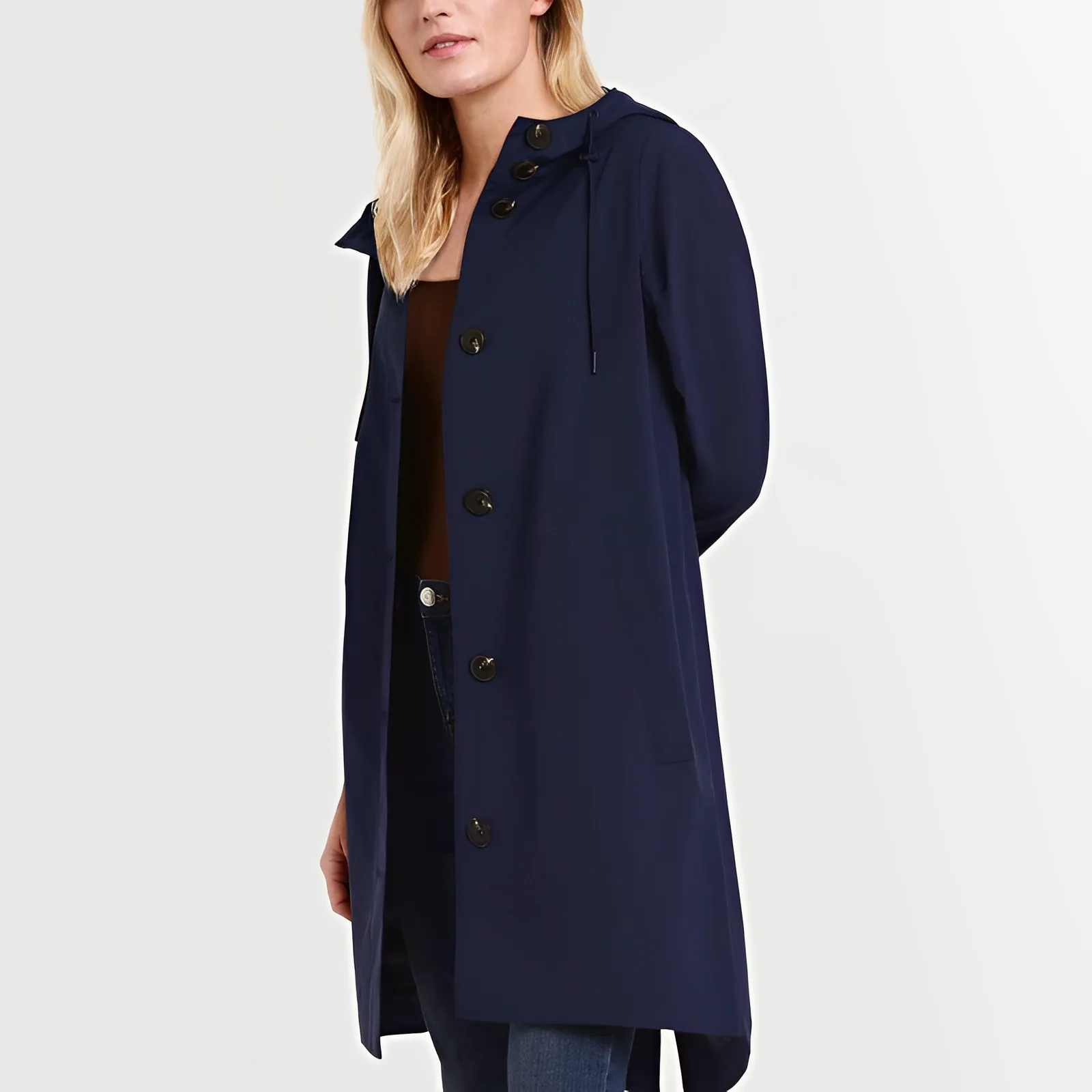 Heidi-Mode | Wasserdichte Regenjacke Mit Kapuze Für Damen Perfekt Für Outdoor Aktivitäten