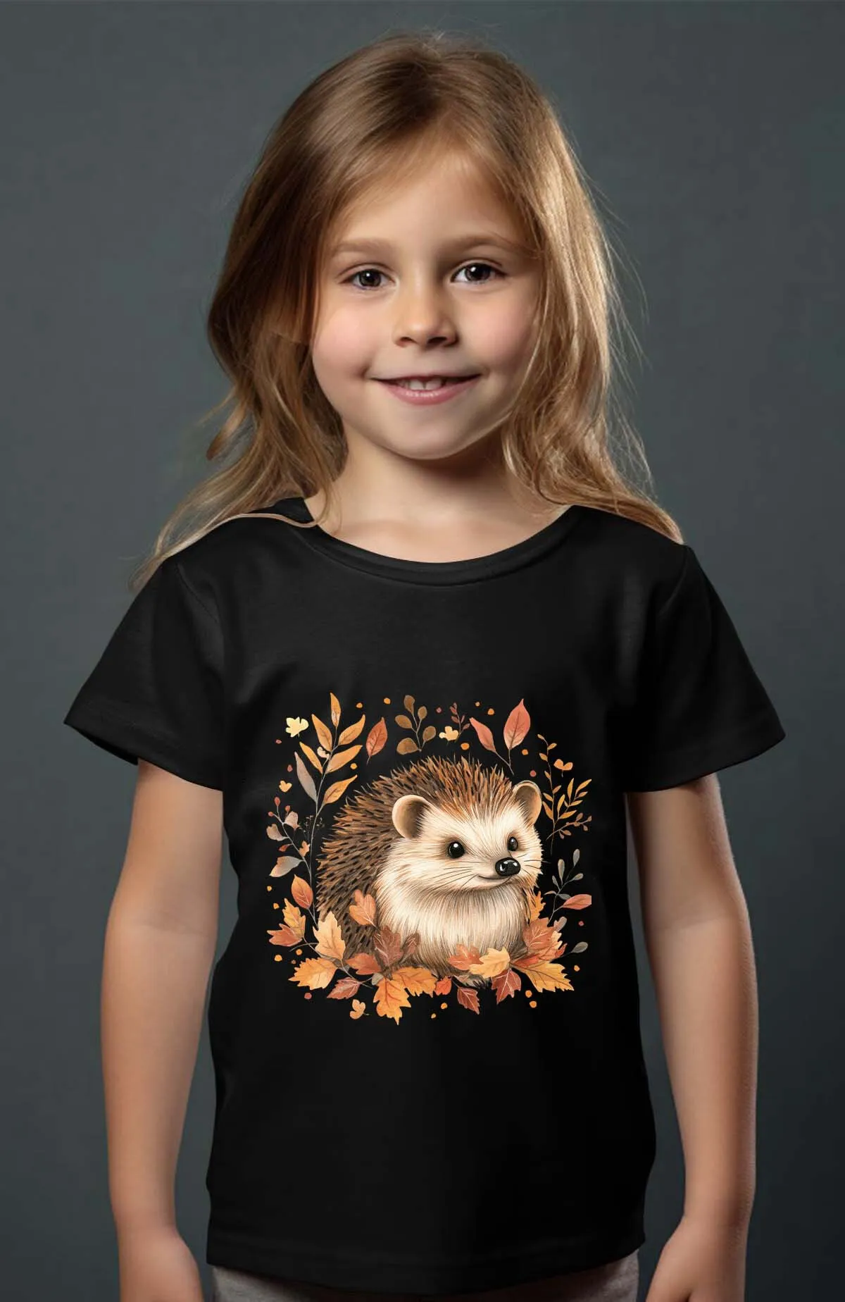Herbstigel - Mädchen T-Shirt