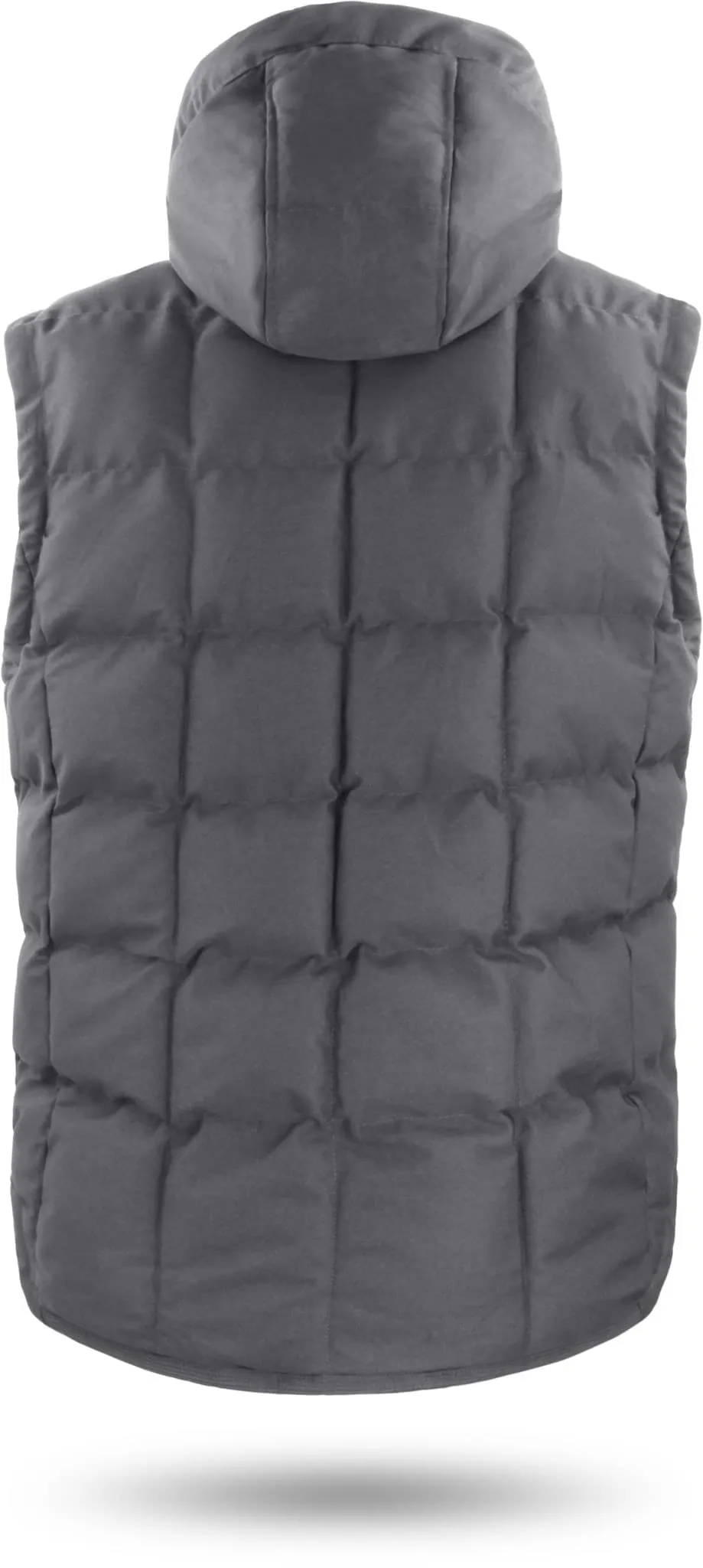 Herren Winter-Steppweste „Tropez“ Anthrazit