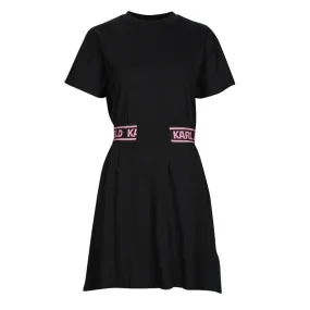 Karl Lagerfeld - JERSEY DRESS W/LOGO WAIST