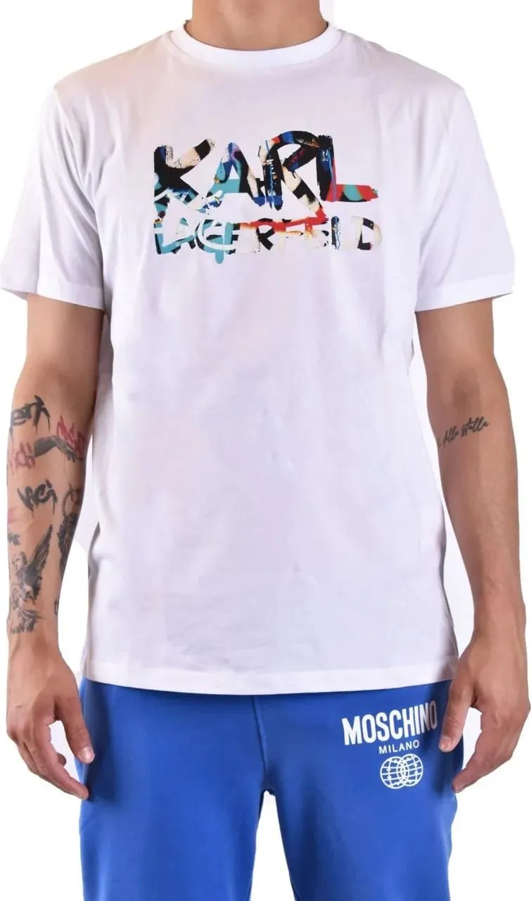   Karl Lagerfeld  T-shirt White weiß  T-Shirts 