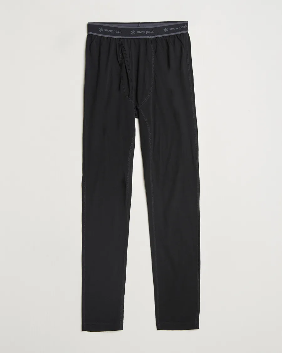 Merino Wool Tights Black