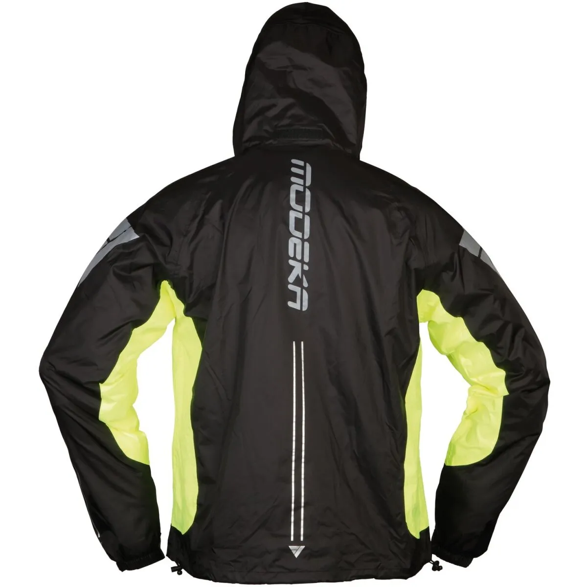 Modeka AX-Dry II Regenjacke schwarz / gelb M