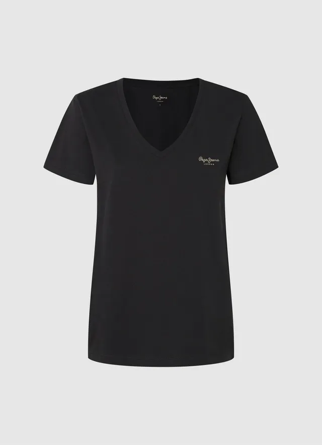 Pepe Jeans V-Shirt »FIORE V NECK« online shoppen bei Jelmoli-Versand Schweiz