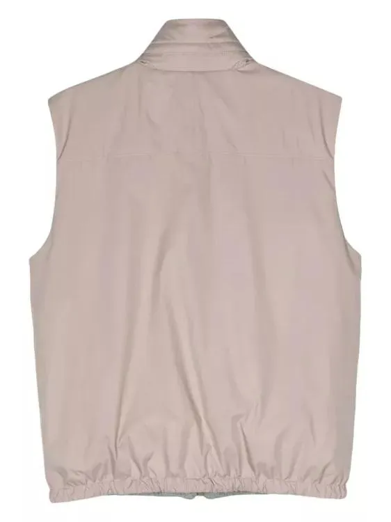   Peserico  Reversible Jersey Gilet Neutrals