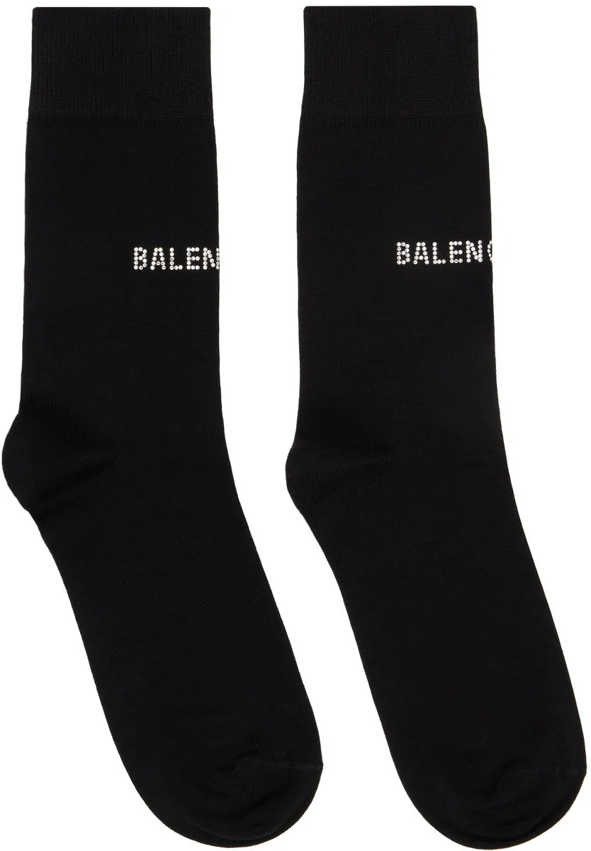 Socken Balenciaga Strass Socks 719098 368B8