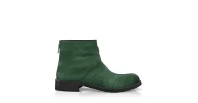 Stiefeletten mit Falten-Optic 60838