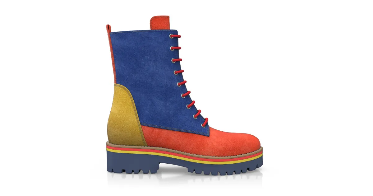 Stiefeletten mit robuster Sohle 40649