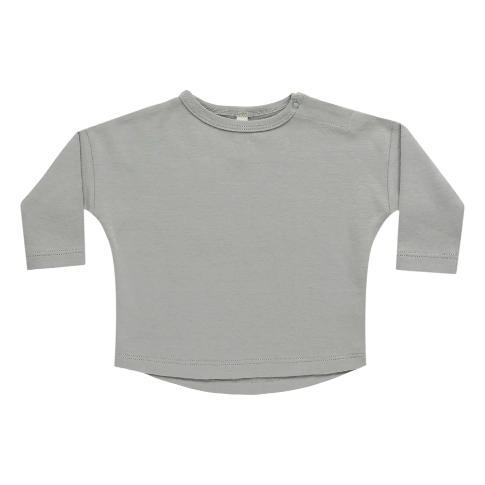T-Shirt aus Bio-Baumwolle | Graublau