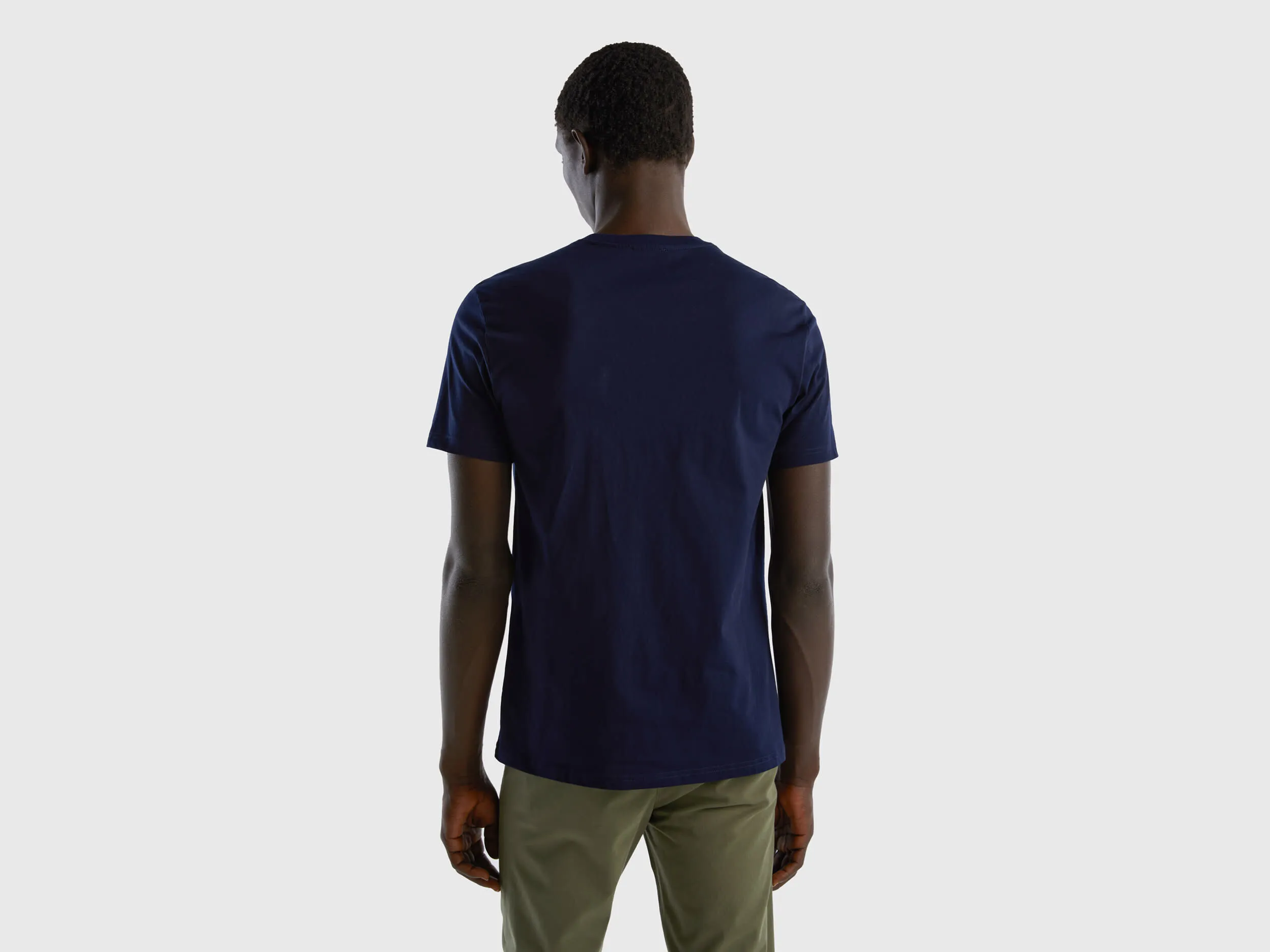 T-Shirt aus Langfaser-Baumwolle