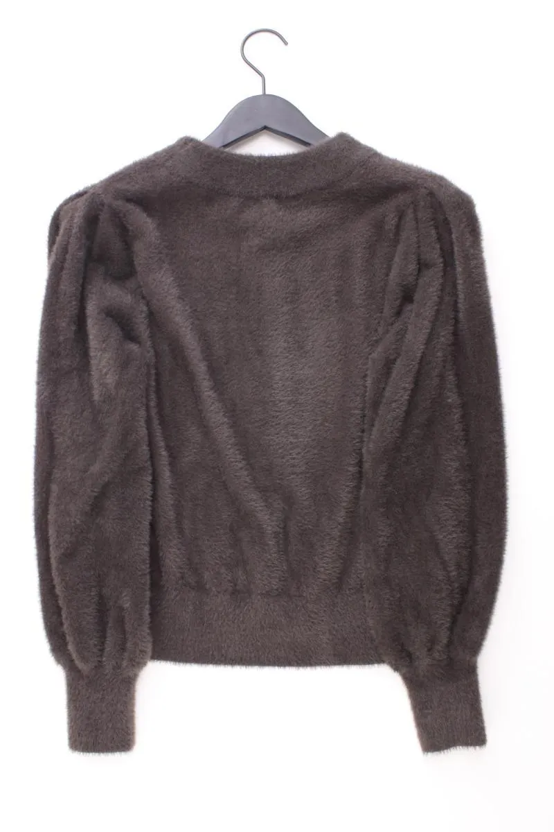 YAYA Strickjacke Gr. S neuwertig Langarm braun aus Nylon